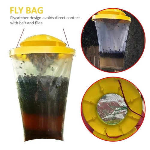 Red top fly trap - 2x, bag