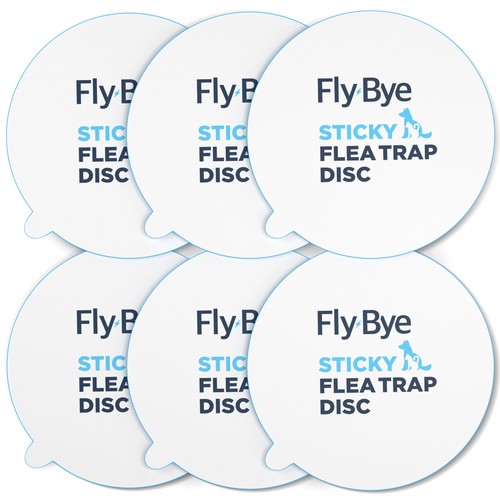 Fly bye flea trap sticky - fly-bye, discs