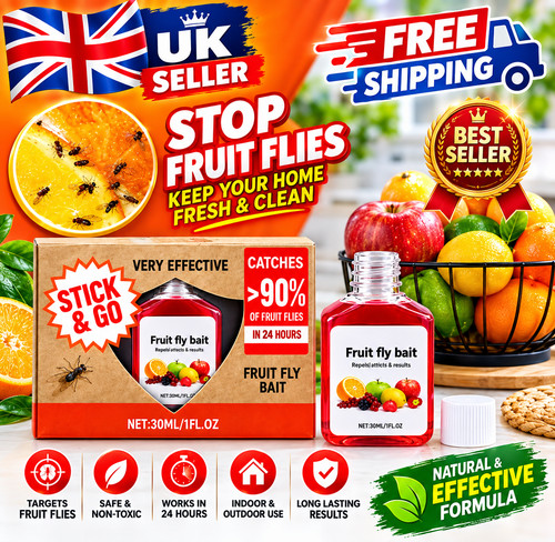 Super ninja fruit fly trap - ninja,
