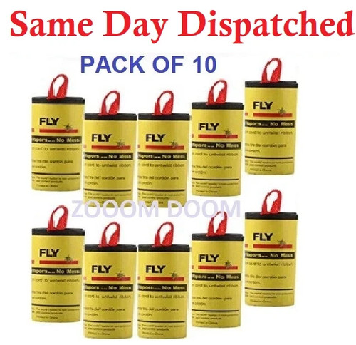 Fly insect catcher paper - 10,