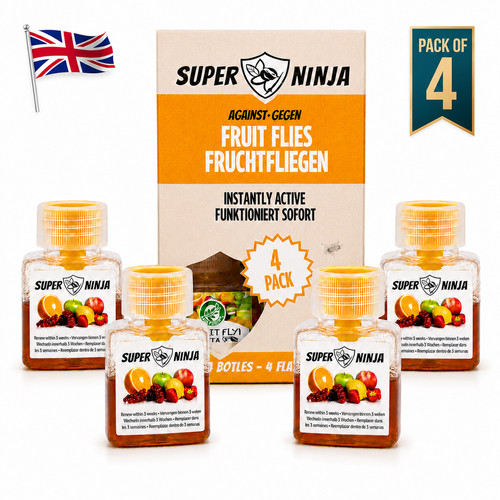 Super ninja fruit fly trap - ninja,