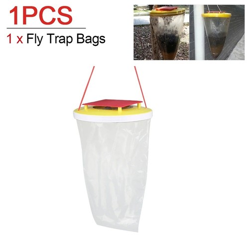 Red top fly trap - red,