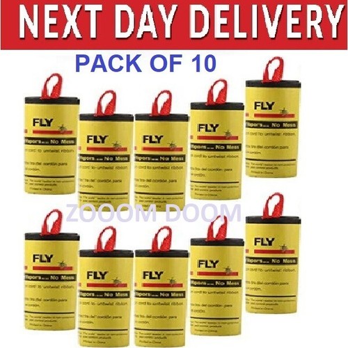 Fly insect catcher paper - 10,