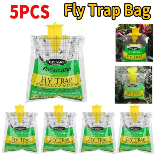 Disposable hanging fly trap - fly,