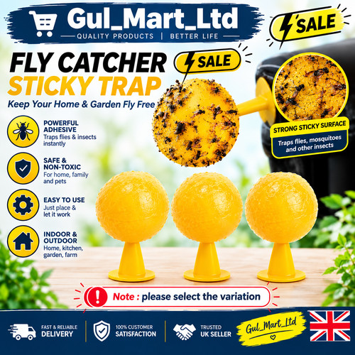 Pack indoor fly sticky traps - pack,